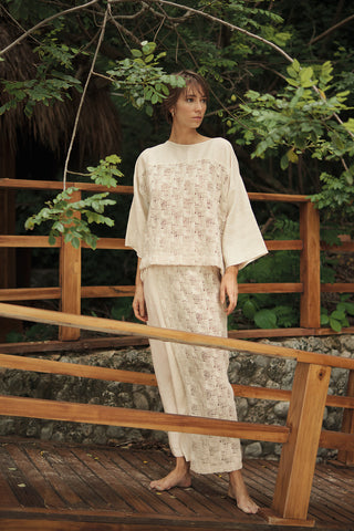 Touché México, Top manga larga, Balneaire, Ropa casual para la playa