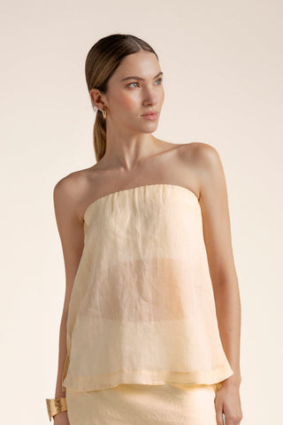 Touché México, Balneaire, Top strapless, Ropa de playa mujer, Verano, Playa, Salida de baño