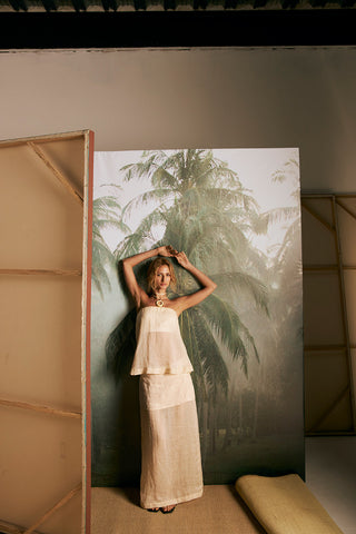 Touché México, Balneaire, Falda larga, Ropa de playa mujer, Verano, Playa, Salida de baño