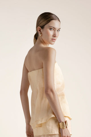 Touché México, Balneaire, Top strapless, Ropa de playa mujer, Verano, Playa, Salida de baño