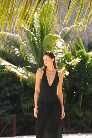 Touché México, Balneaire, Vestido largo, Ropa de playa mujer, Verano, Playa, Salida de baño