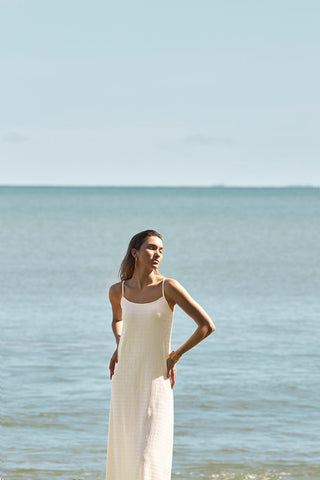 Touché México, Balneaire, Vestido largo, Ropa de playa mujer, Verano, Playa, Salida de baño