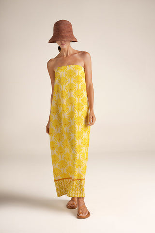 Touché México, Balneaire, Vestido midi, Ropa de playa mujer, Verano, Playa, Salida de baño