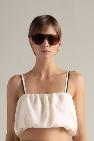 Touché México, top de tiras, Balneaire, Ropa casual para la playa