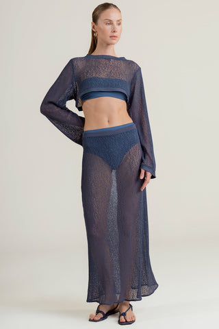 Balnéaire, Top manga larga, Ref. 0A32A53, Ropa de playa, Camisas
